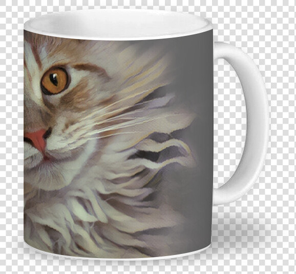 Caneca Gato Leão De Durga Premana   Mug  HD Png DownloadTransparent PNG