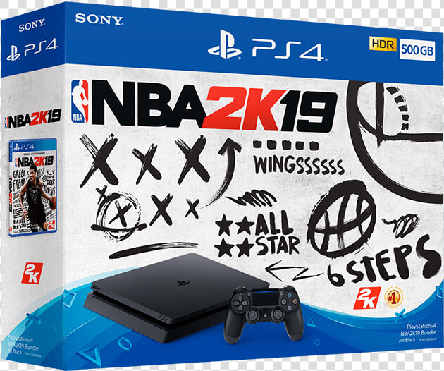 Sony Playstation Nba2k19 Bundle Data Rimg Lazy   Ps4 Unit Nba2k20 1tb Bundle  HD Png DownloadTransparent PNG