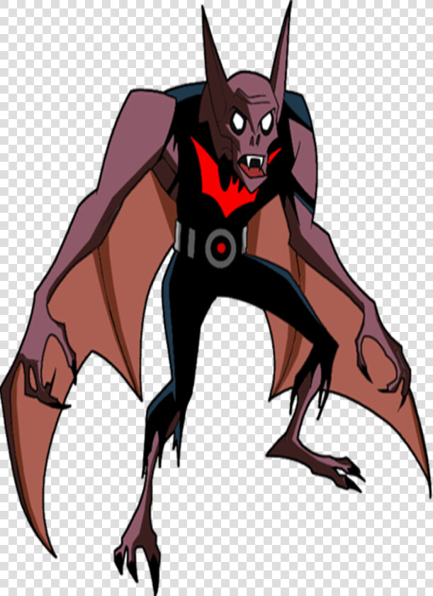 Batman Beyond   Morcego   Cartoon   Terry Mcginnis Man Bat  HD Png DownloadTransparent PNG