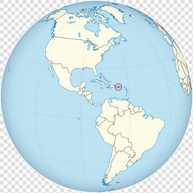 Dominican Republic On The Globe  HD Png DownloadTransparent PNG