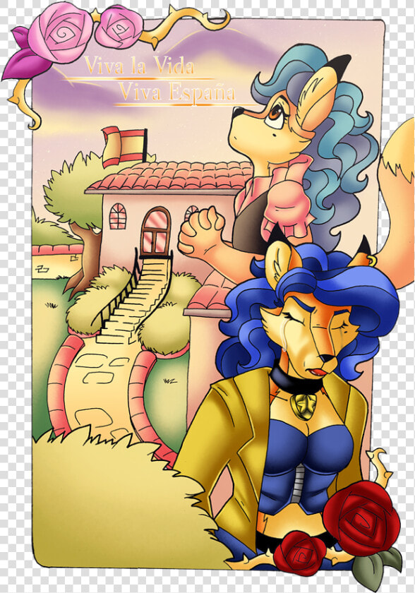 Fanfiction Carmelita X Cooper  HD Png DownloadTransparent PNG