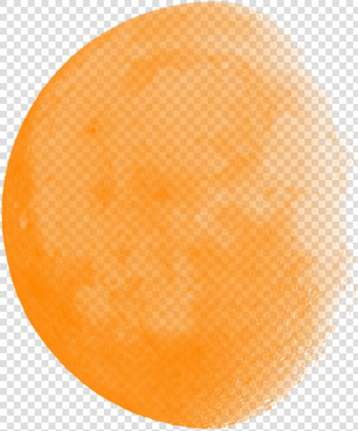  ftestickers  nightsky  moonlight  moon  orange  glowing   Orange Moon Transparent  HD Png DownloadTransparent PNG