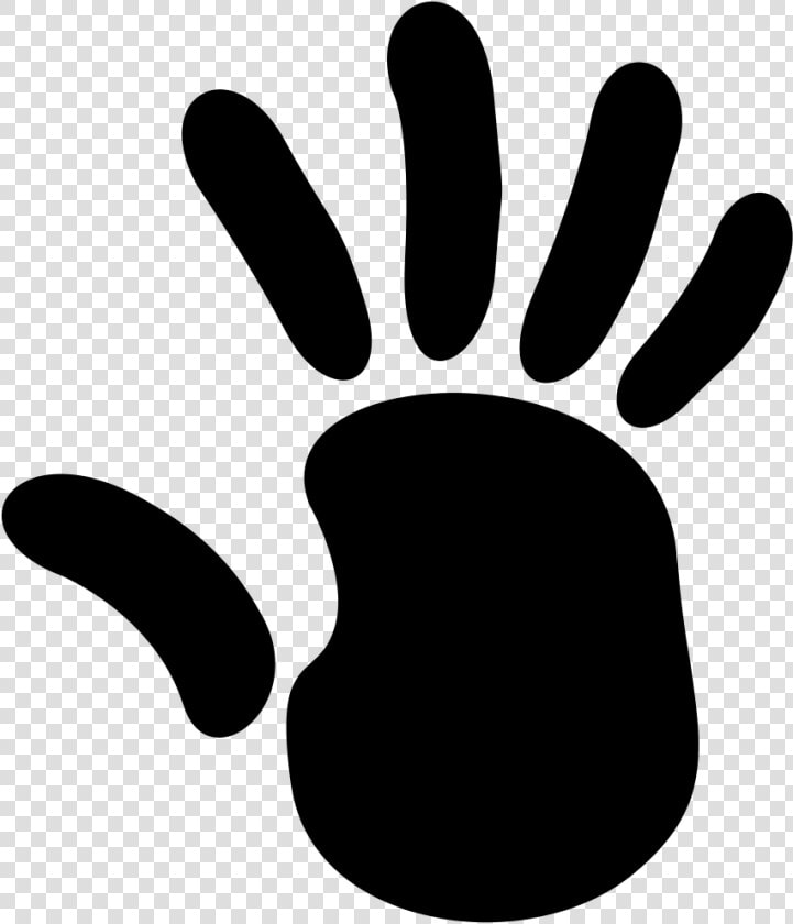 Right Handprint   Right Hand Cartoon  HD Png DownloadTransparent PNG