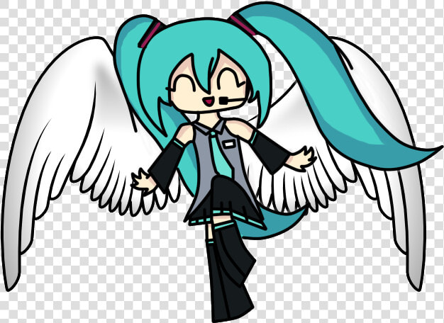 Chibi Clipart Miku   Chibi Miku No Background  HD Png DownloadTransparent PNG