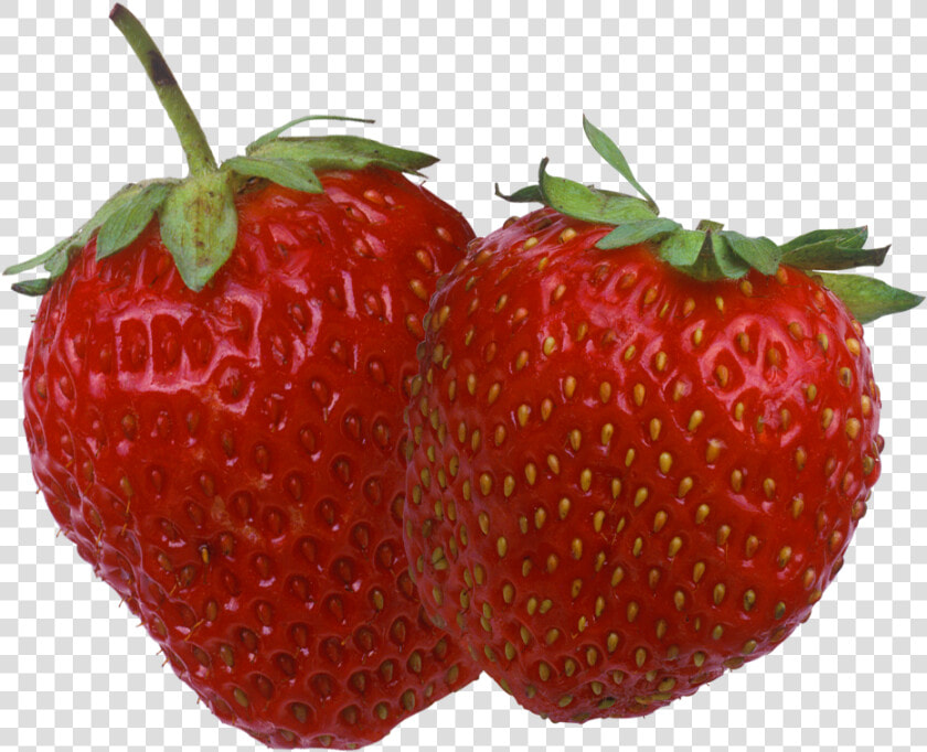 Two Strawberries   Two Strawberries Png  Transparent PngTransparent PNG