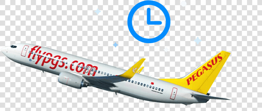 Pegasus Flight Delay Compensation   Boeing 737 Next Generation  HD Png DownloadTransparent PNG