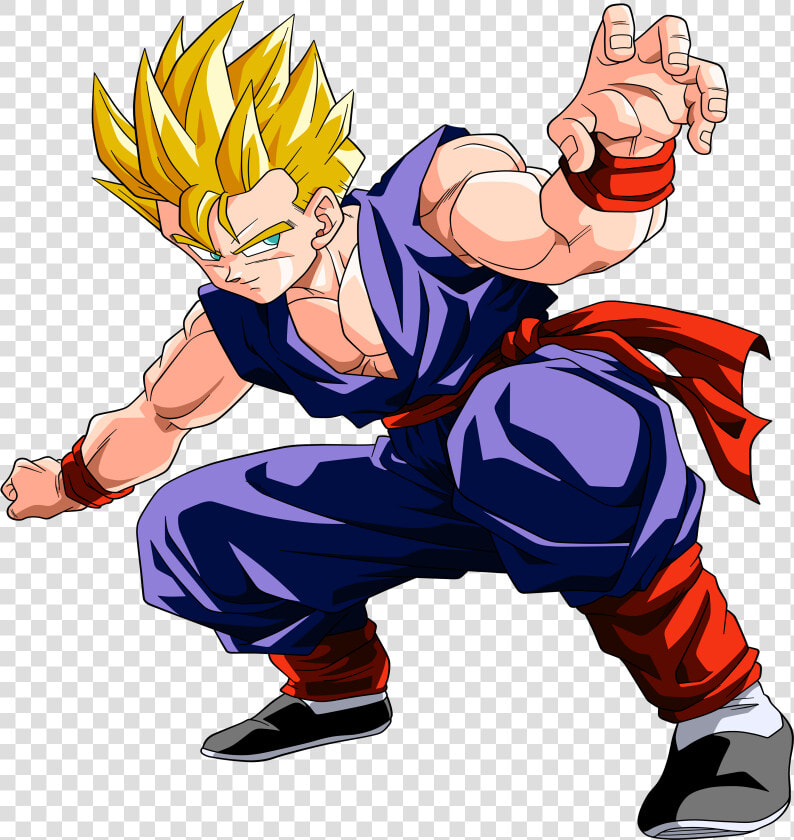 Adult Gohan Super Saiyan Manga   Gohan Adult Super Saiyan  HD Png DownloadTransparent PNG