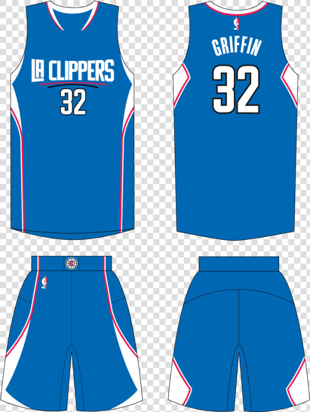 Blue Jersey Concept   Los Angeles Clippers  HD Png DownloadTransparent PNG