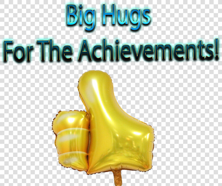 Big Hugs For The Achievements Png Clipart   Balloon  Transparent PngTransparent PNG