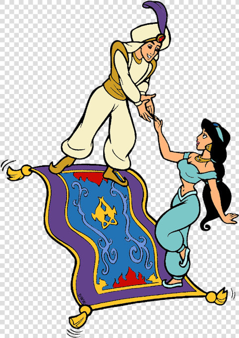 Necklace Prince Ali  Jasmine On Magic Carpet   Jasmine Aladdin Magic Carpet  HD Png DownloadTransparent PNG