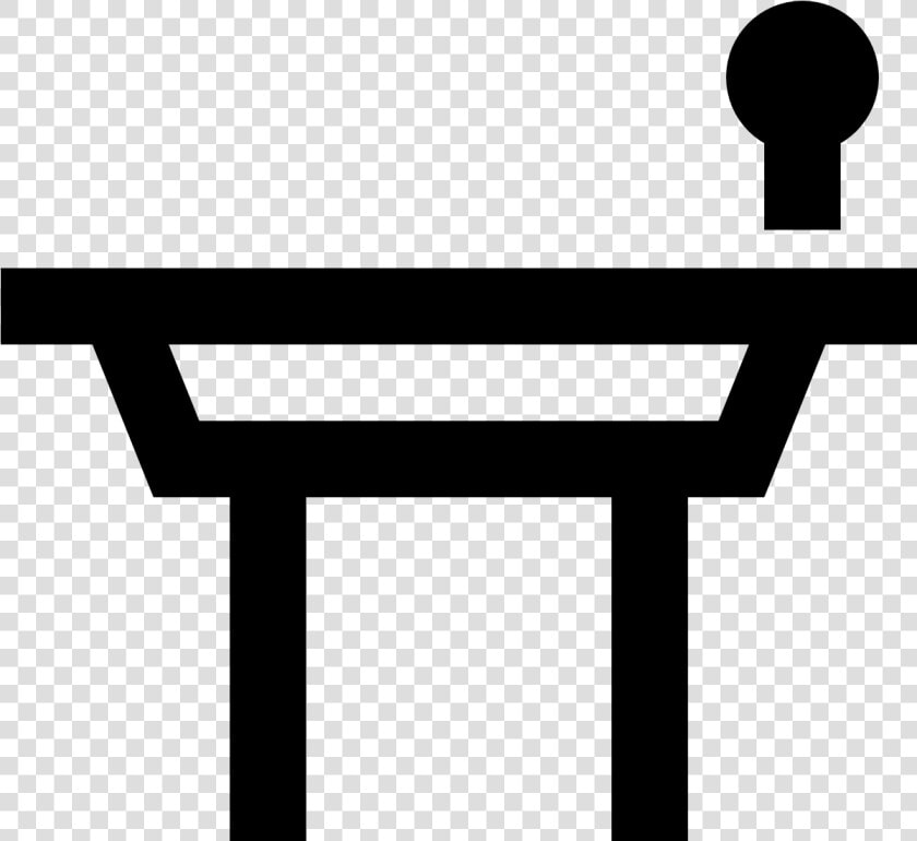 Speaker Transparent Podium Icon  HD Png DownloadTransparent PNG