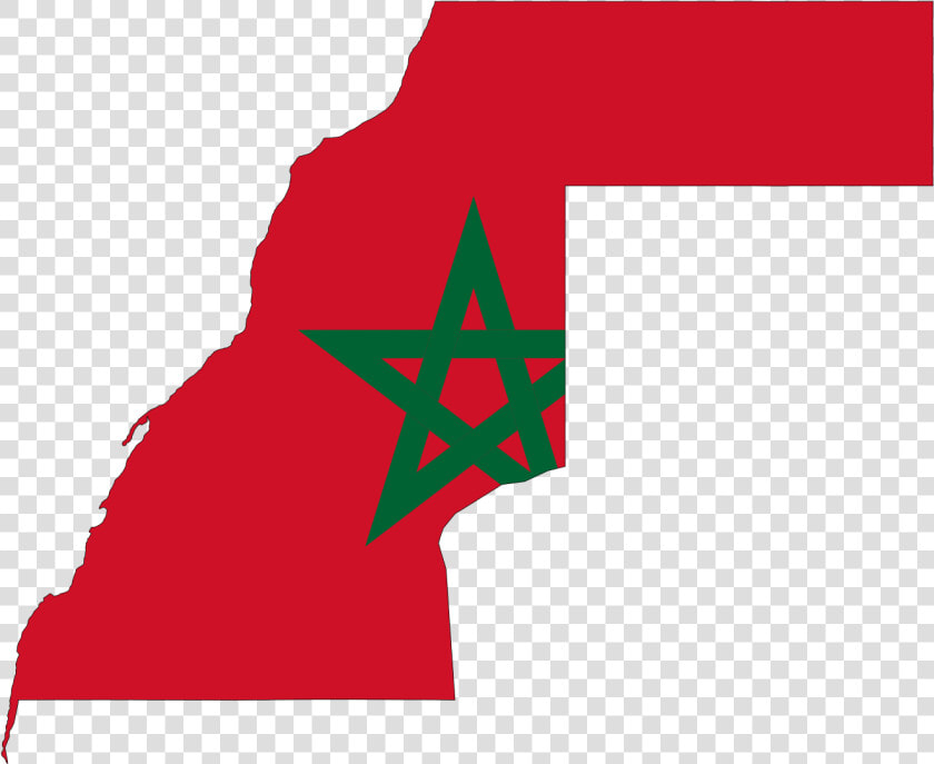 Transparent Spanish Flag Png   Western Sahara Flag Map  Png DownloadTransparent PNG