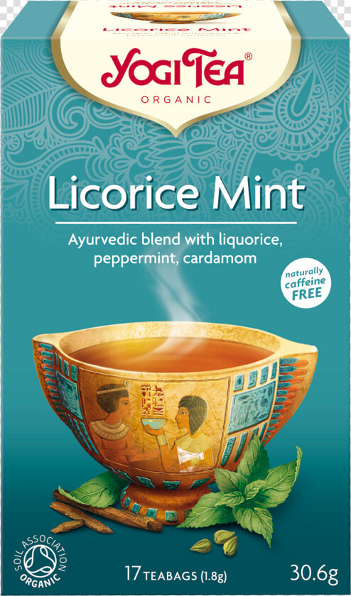 Yogi Liquorice Mint Tea 17  HD Png DownloadTransparent PNG