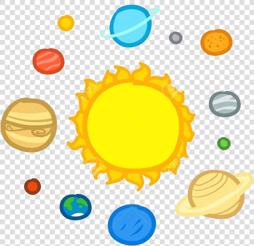 Solar System Planet Transparent Image   Solar System Clipart Png  Png DownloadTransparent PNG