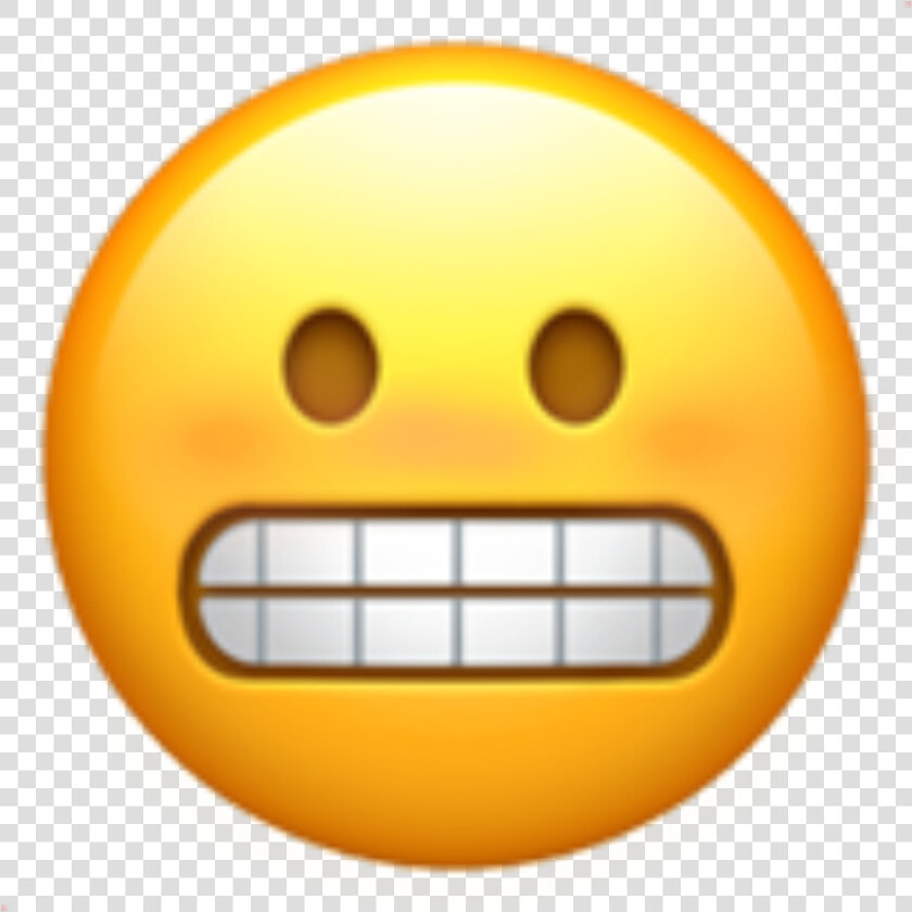  emoji  emojiface  embarrassed  blush  whoops  oof   Grimace Emoji  HD Png DownloadTransparent PNG