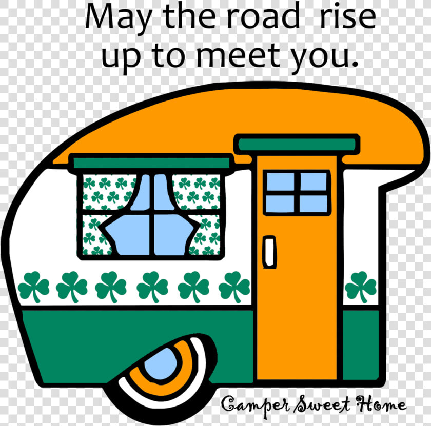 Irish Saying   Camper Sweet Camper Free Clip Art  HD Png DownloadTransparent PNG