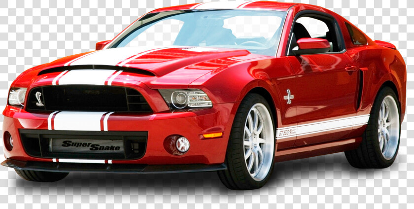 Red Ford Mustang Shelby Gt500 Snake Car Png Image   Mustang Png  Transparent PngTransparent PNG