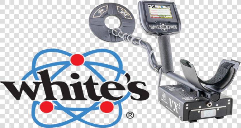 Whites Metal Detector With Logo   Whites Metal Detectors  HD Png DownloadTransparent PNG