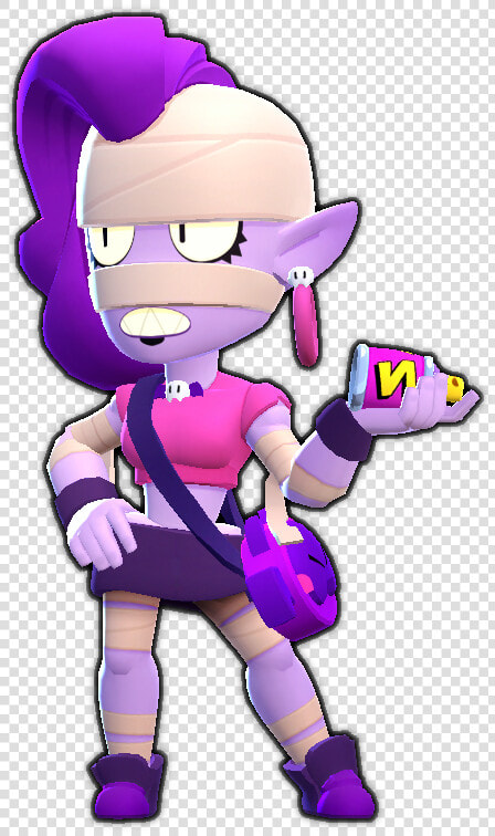 Brawl Stars Wiki   Brawl Stars Skins Emz  HD Png DownloadTransparent PNG