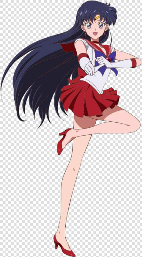 Transparent Sailor Mars Png   Sailor Moon Mars  Png DownloadTransparent PNG