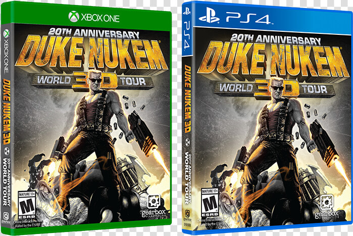 Duke Boxes   Duke Nukem 3d 20th Anniversary World Tour Ps4  HD Png DownloadTransparent PNG