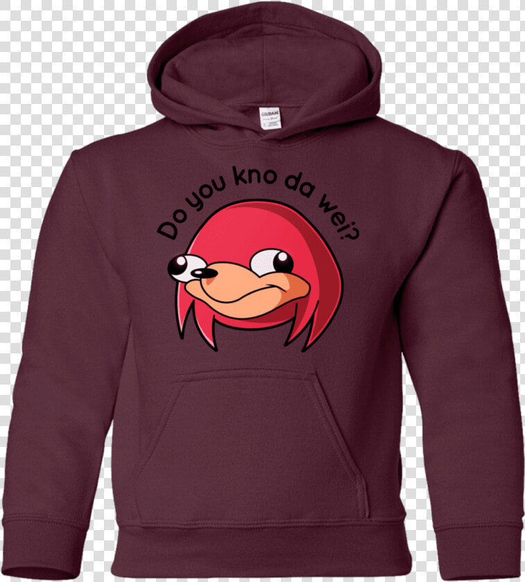 Ugandan Knuckles Youth Hoodie  HD Png DownloadTransparent PNG