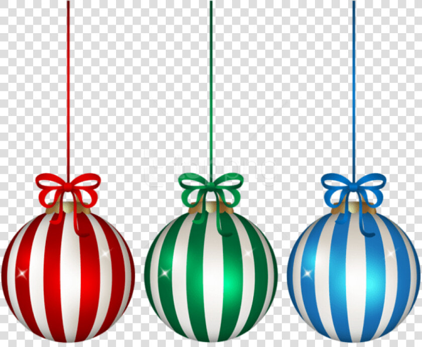 Free Png Christmas Hanging Ornament Set Png   Png Clipart Free Hanging Christmas Ornaments  Transparent PngTransparent PNG