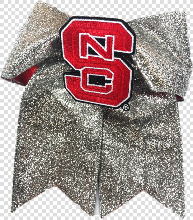 Nc State Wolfpack Glitzy Cheer Bow Red And White Shop   Nc State  HD Png DownloadTransparent PNG