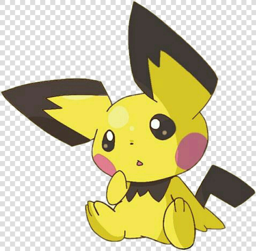  pokemon  pichu  kawaii   Pichu Pokemon  HD Png DownloadTransparent PNG