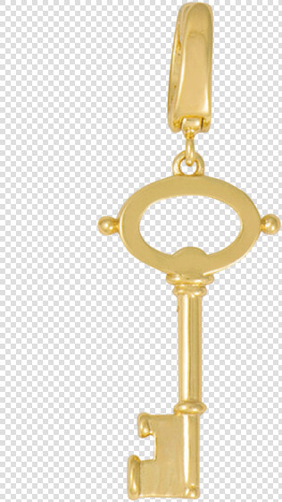 Key Gold Charm   Keychain  HD Png DownloadTransparent PNG