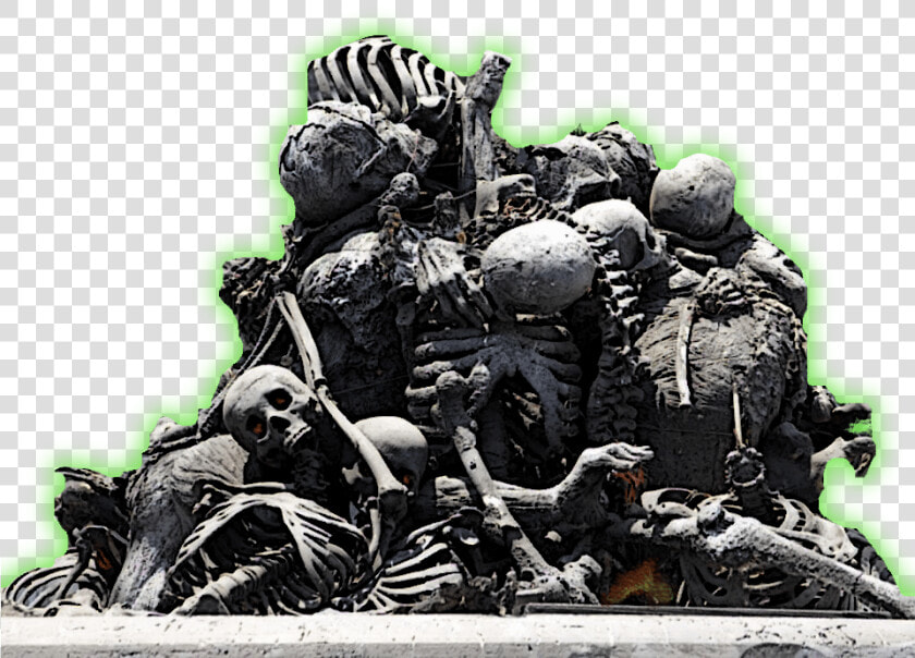 Cacklers Dry Bone Mound  Or Scary Pile Of Bones   Enter At Your Own Risk Halloween  HD Png DownloadTransparent PNG