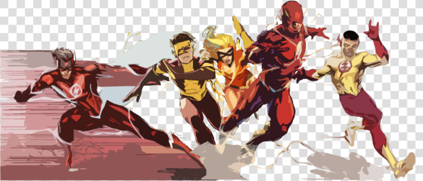 Wally West And Bart Allen  HD Png DownloadTransparent PNG