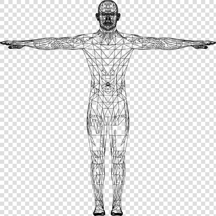 Man  Wireframe  Low Poly  Polygons  Triangles  Male   Human Figure Human Body Icon  HD Png DownloadTransparent PNG