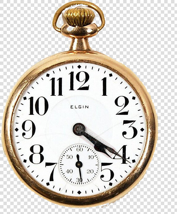 Elgin Pocket Watch Railroad 17 Jewels  HD Png DownloadTransparent PNG