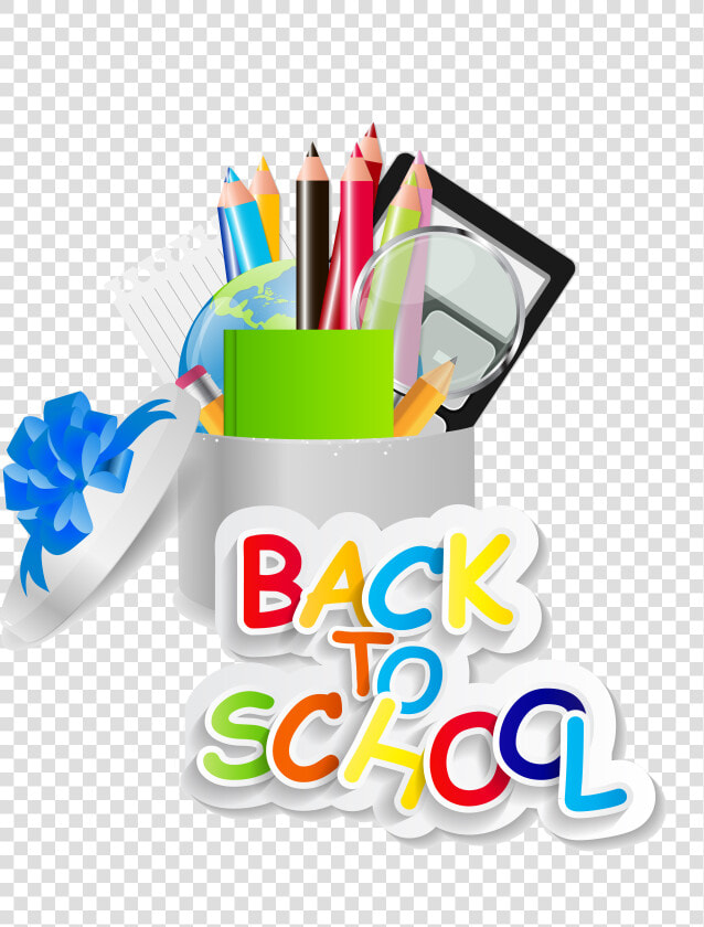 School Stationary Clipart  HD Png DownloadTransparent PNG