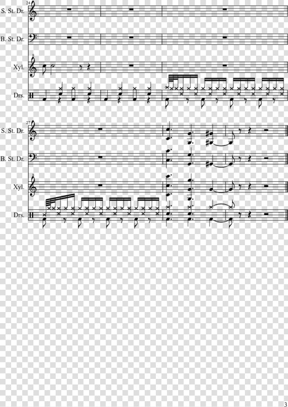 Soulja Boy Sheet Music  HD Png DownloadTransparent PNG