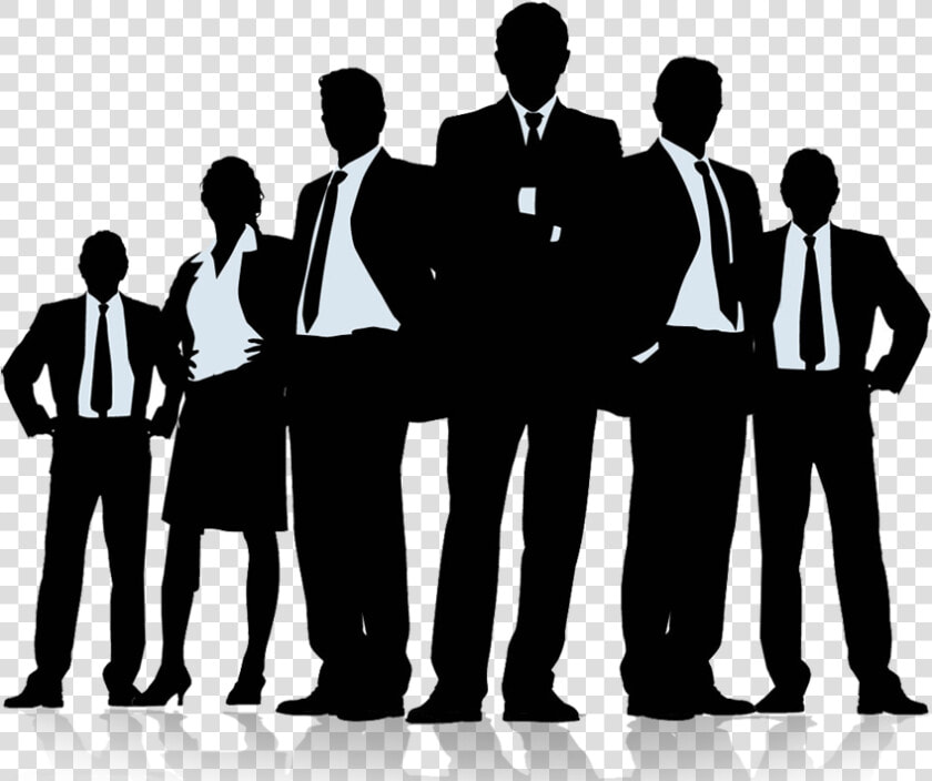 Teamwork Clipart Office Business Group Clipart   Business People Silhouette Png  Transparent PngTransparent PNG