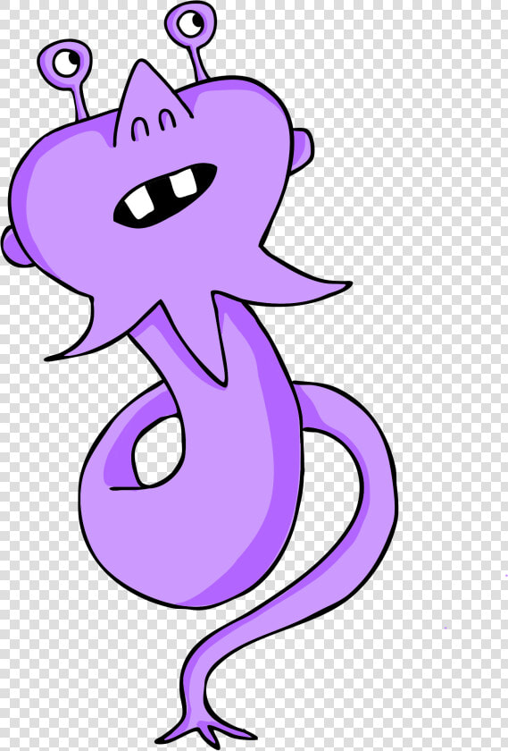 Transparent Xenomorph Png   Purple Cartoon Aliens  Png DownloadTransparent PNG