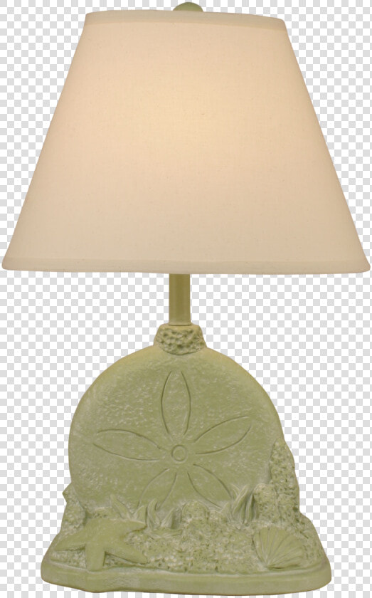 Seagrass Wash Sand Dollar Table Lamp   Lampshade  HD Png DownloadTransparent PNG