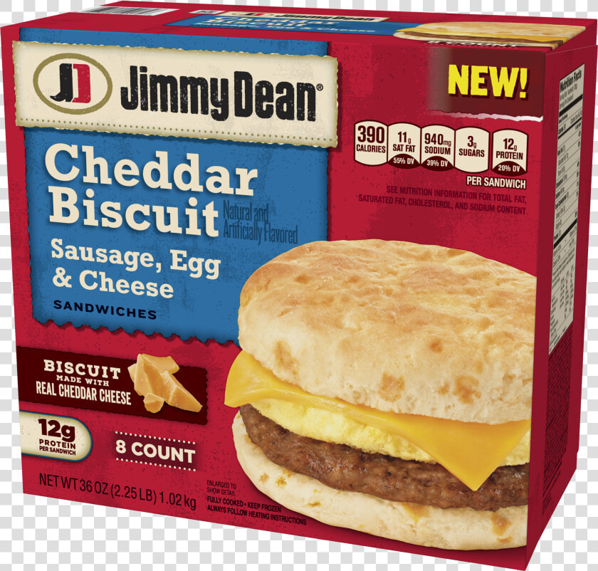 Jimmy Deans Cheddar Biscuit  HD Png DownloadTransparent PNG