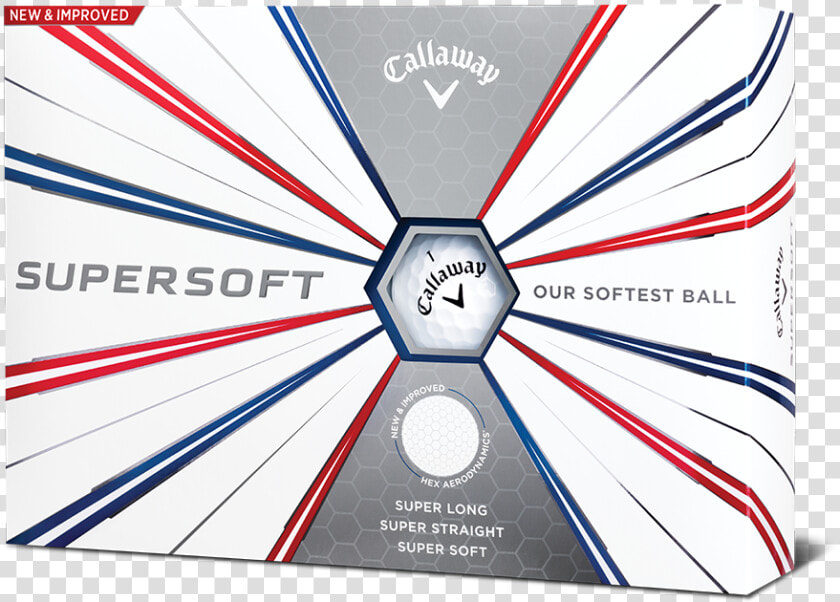 Supersoft Logo Golf Balls   Callaway Supersoft Golf Balls  HD Png DownloadTransparent PNG