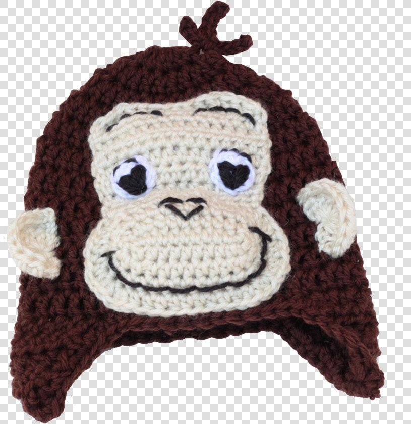 Curious George Crochet Hat   Crochet  HD Png DownloadTransparent PNG