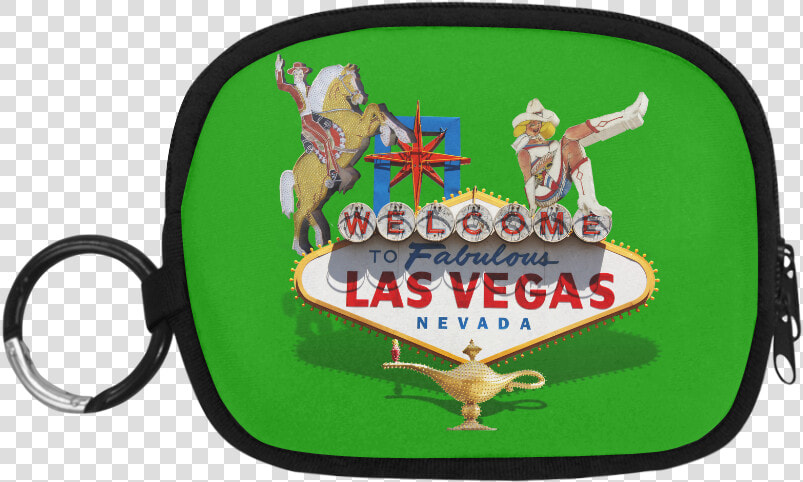 Las Vegas Welcome Sign Coin Purse   Welcome To Las Vegas Sign  HD Png DownloadTransparent PNG