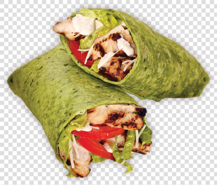 Chicken Caesar   Chicken Wrap With Italian Dressing  HD Png DownloadTransparent PNG