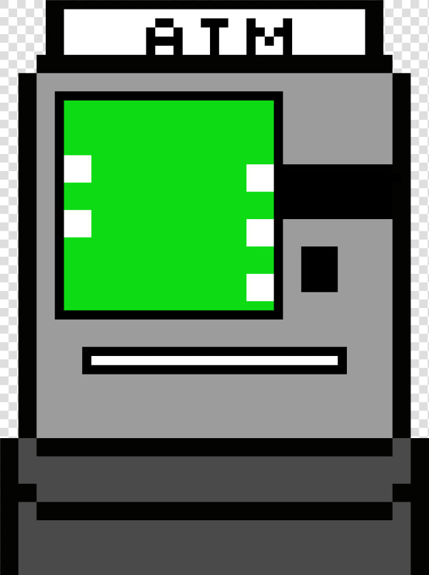 Pixel Art Atm Clipart   Png Download   Pixel Art Atm  Transparent PngTransparent PNG