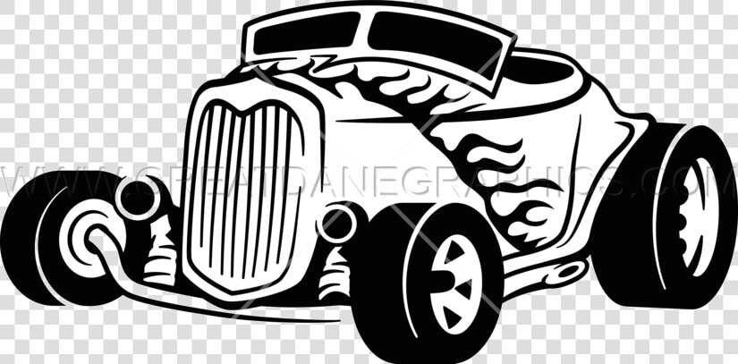 Hot Rod Vector Search Result Cliparts For Transparent   Black And White Hot Rod Clipart Free  HD Png DownloadTransparent PNG