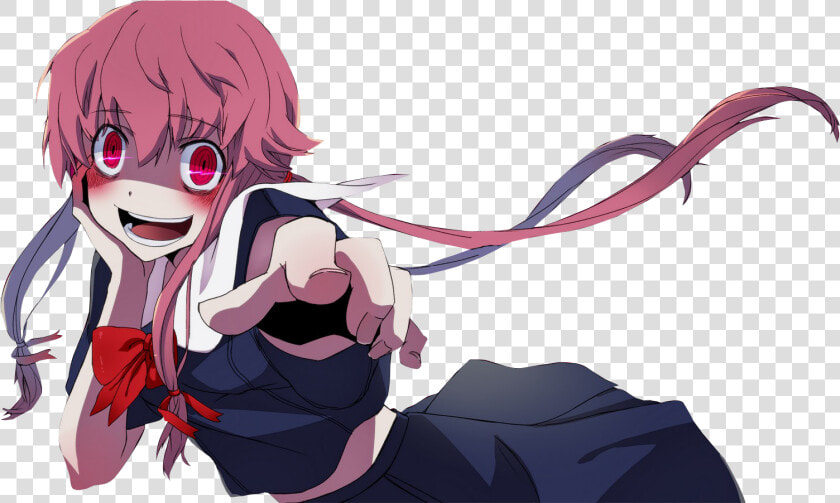 Mirai Nikki Yuno Png  Transparent PngTransparent PNG