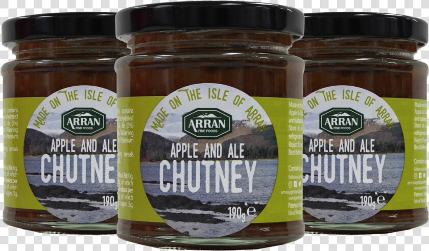 Apple  amp  Ale Chutney   Arran Apple  amp  Ale Chutney 190g  HD Png DownloadTransparent PNG