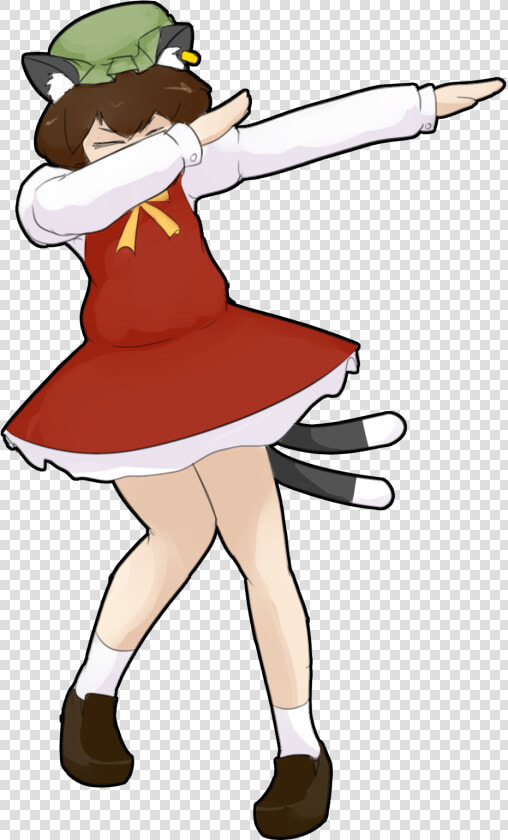 Clothing Cartoon Joint Fashion Accessory   Transparent Touhou Chen  HD Png DownloadTransparent PNG