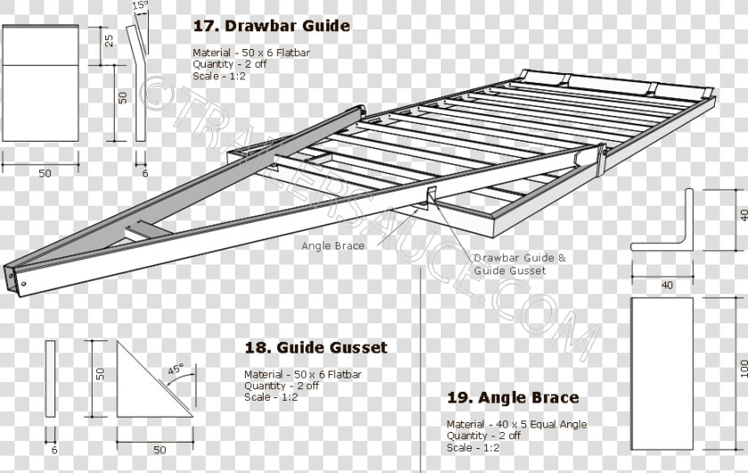 Plans De Remorque Gratuit  HD Png DownloadTransparent PNG